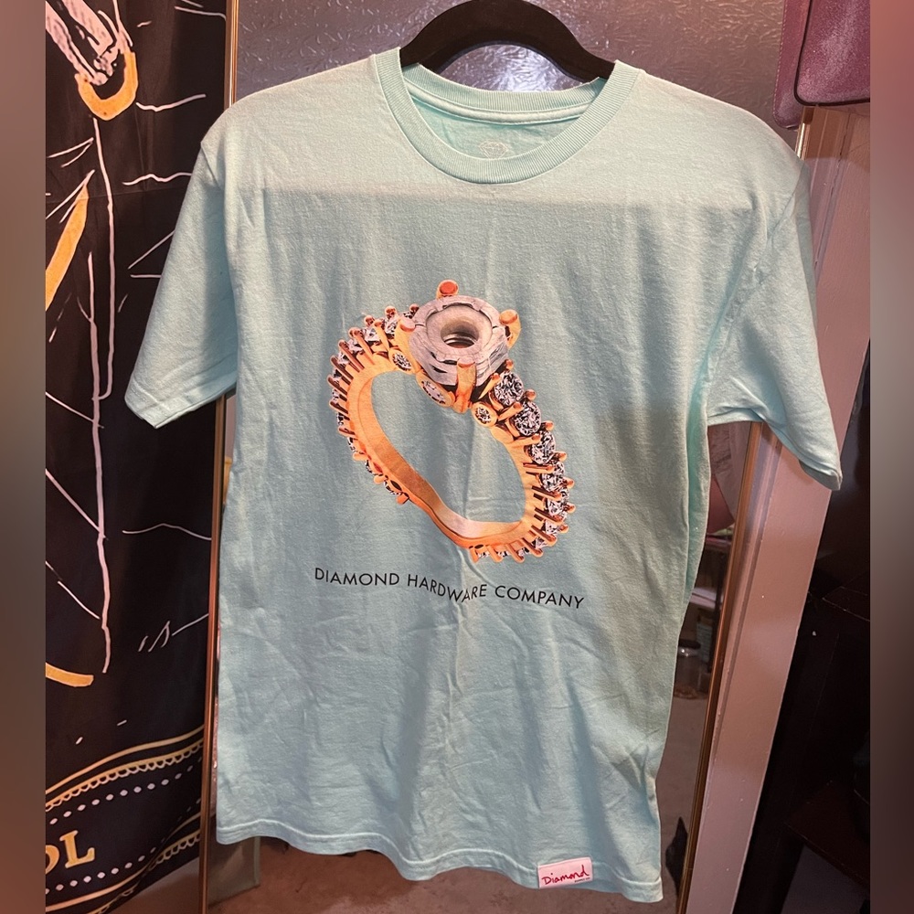 Diamond Supply Co. - Small - Blue T Shirt